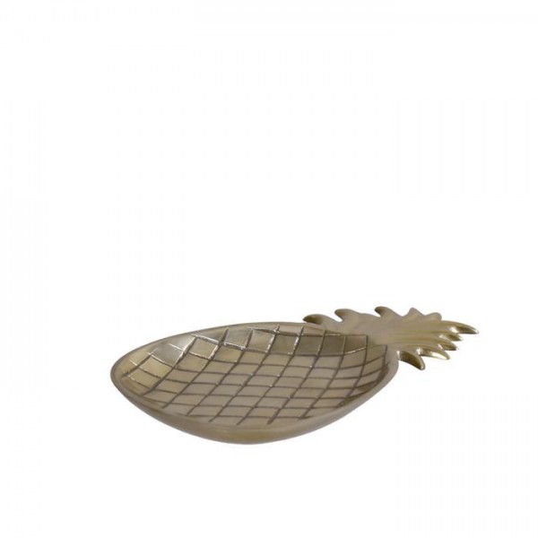NUOMA: Dekoratyvinis metalinis ananasas - lėkštutė