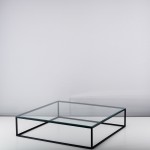 NUOMA: Stovai juodi 50x50x12cm