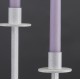 NUOMA: Žvakidė balta M2-36cm