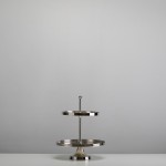 NUOMA: metalinis 2 aukštų padėklas - stovas 51cm