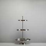 NUOMA: metalinis 3 aukštų padėklas - stovas 95cm