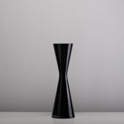 NUOMA: Vaza "smėlio laikrodis" 17-6645B juoda 60cm