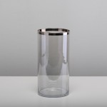 NUOMA: Vaza 17-886 dūminė pilka - platina