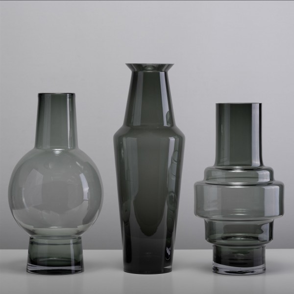 NUOMA: Vaza "geometrinis butelis" 17-9338 pilka