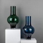 NUOMA: Vaza 17-10945 nakties mėlyna / žalia 47cm