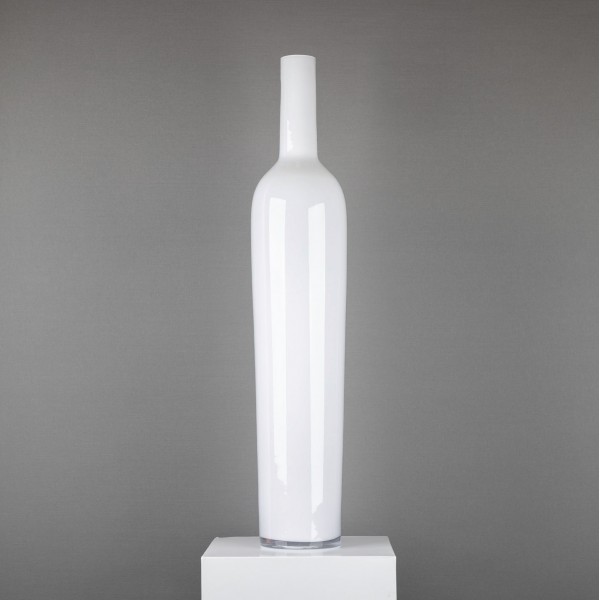 NUOMA: Vaza "butelis" 17-6673 balta 80cm