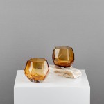 NUOMA: Vazelė-žvakidė 15-4188A mini gintarinė