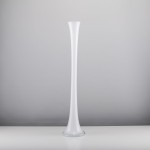 NUOMA: Vaza kolba 80cm balta