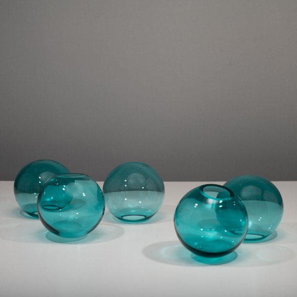 NUOMA: Stiklo dekoracija - burbulas (Baltijos žalia)